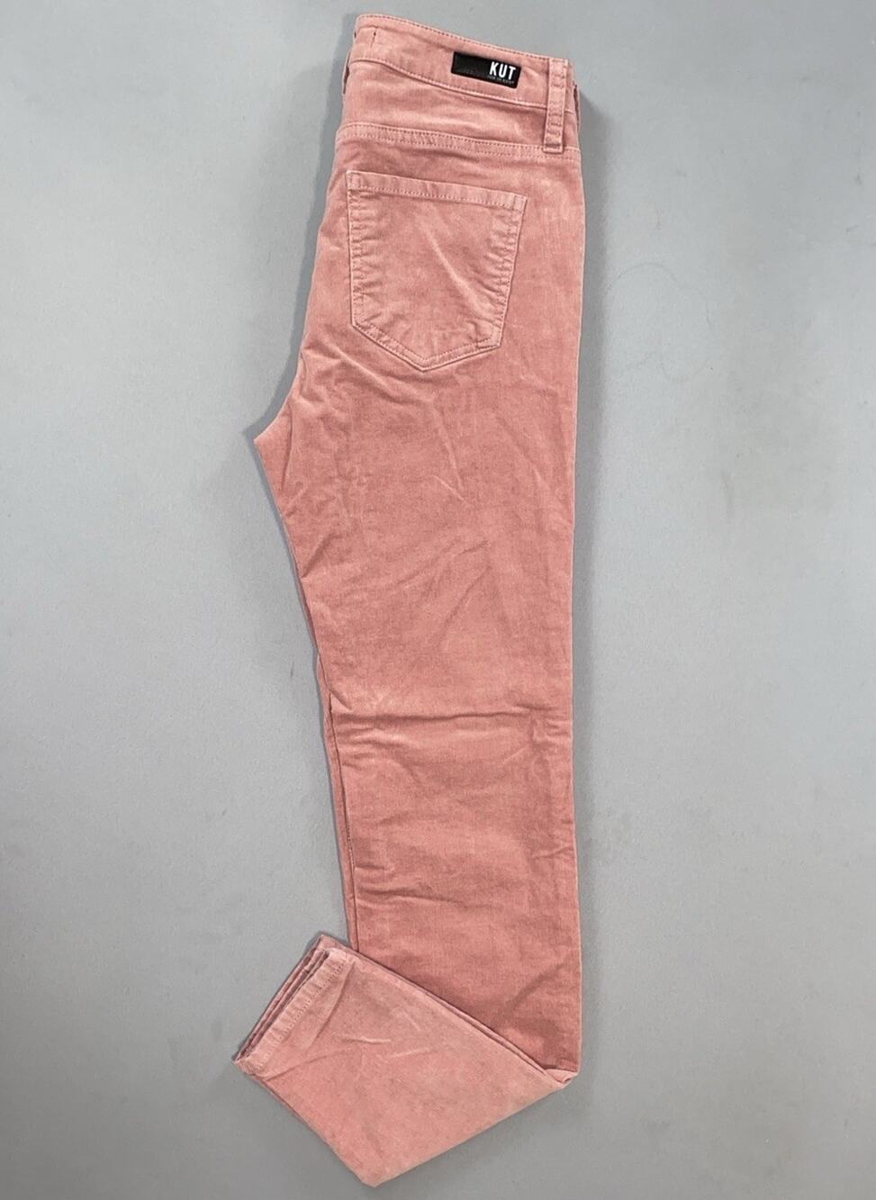KUT From The Kloth Diana Fab AB Skinny 5-Pocket Corduroy Pants, Jeans. Women's 2
